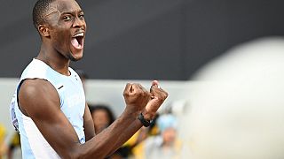 Botswana’s Letsile Tebogo, first African to win silver at World Athletics Championship