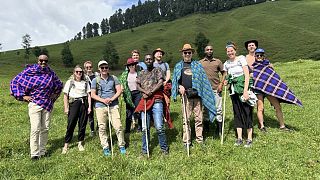 A rare visit: Cow tourism thriving in a village in Rwanda