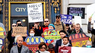 United States: San Francisco protesters oppose Trump's new travel ban